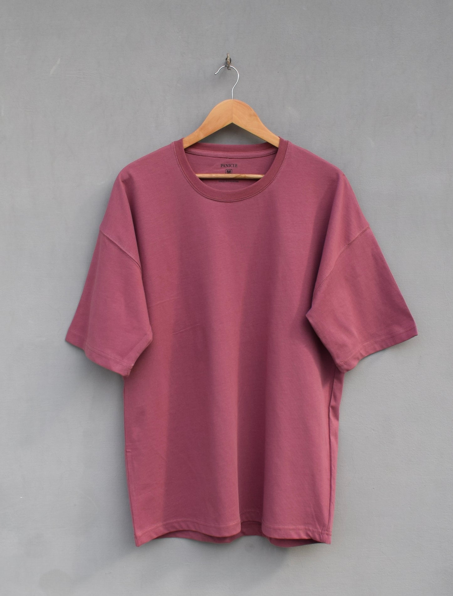 Oversized Tea Pink Basic Tee